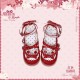 Mademoiselle Pearl Bow Rabbit Shoes(Reservation/4 Colours/Full Payment Without Shipping)